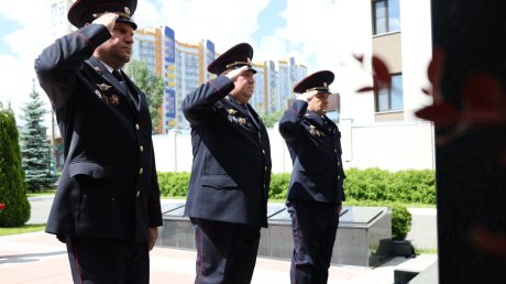 В Пензе отметили 308-летие российской полиции