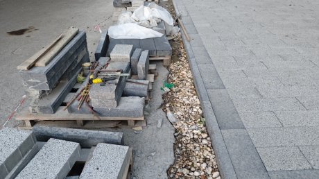 Павильон на Олимпийской аллее не сдали в срок