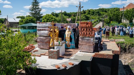 Рядом с Сергиевским храмом в Соловцовке построят еще один