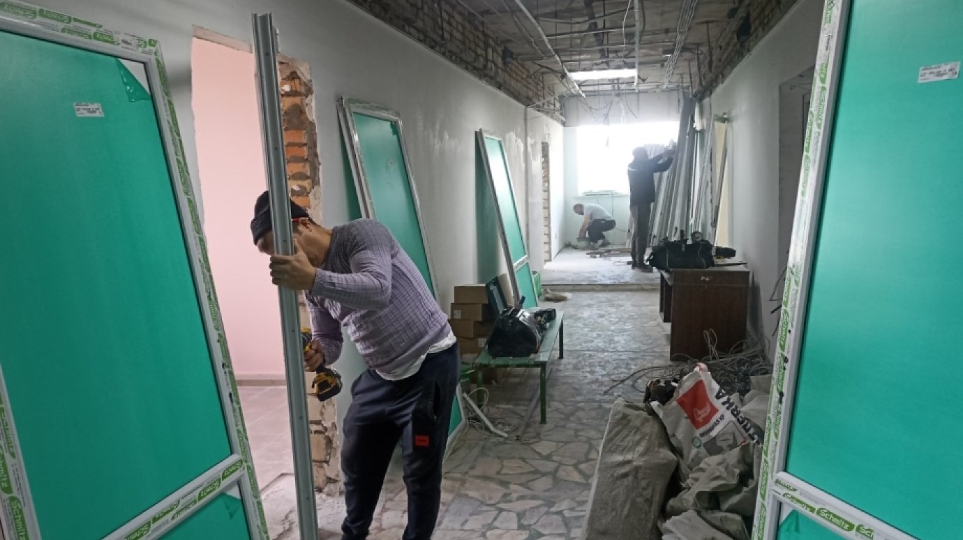 В поликлинике тамалинской больницы начался капитальный ремонт