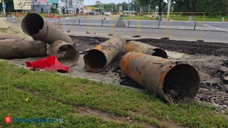 Проспект Победы не восстановили к запланированному сроку