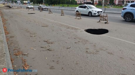 Проспект Победы не восстановили к запланированному сроку