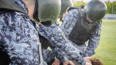 В Пензе потренировались охранять порядок на массовых мероприятиях