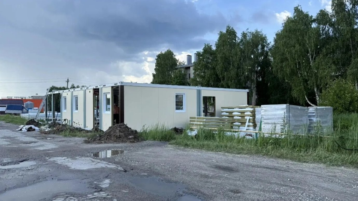 В селе Кижеватово строят врачебную амбулаторию