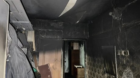 Названа причина ночного пожара на улице Мира