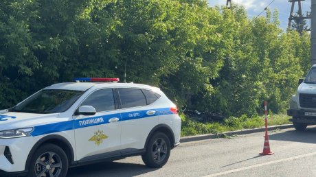 В Пензе на улице Ладожской погиб 18-летний питбайкер