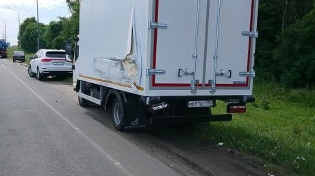 На М-5 в Нижней Елюзани столкнулись 4 машины, есть пострадавшие