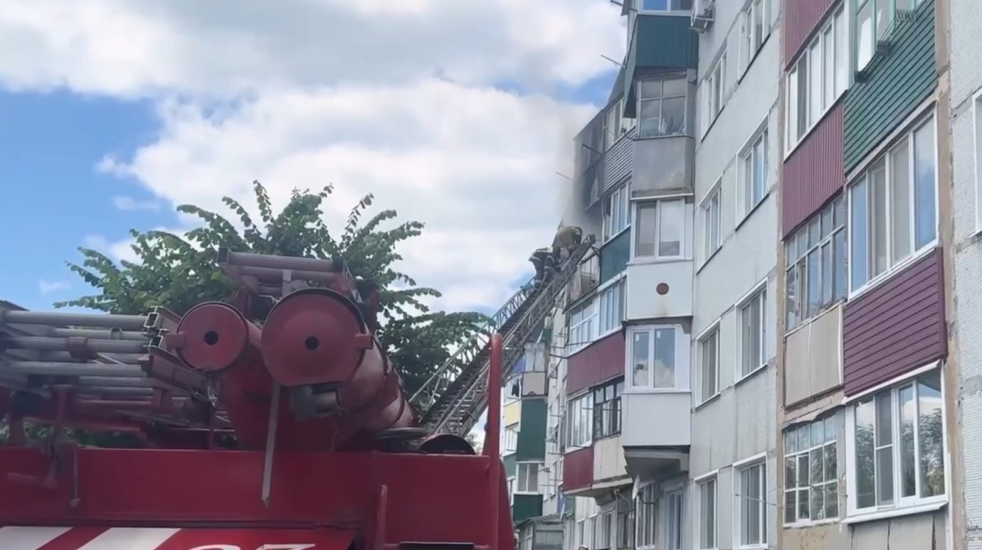В Нижнем Ломове при пожаре на ул. Сергеева эвакуировали 5 человек