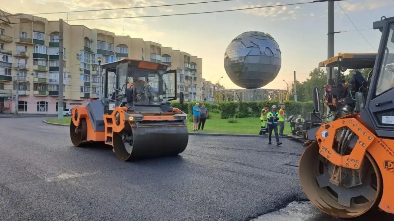 В Пензе завершается ремонт дороги на улице 8 Марта