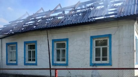 При пожаре в Никольском районе пострадал мужчина