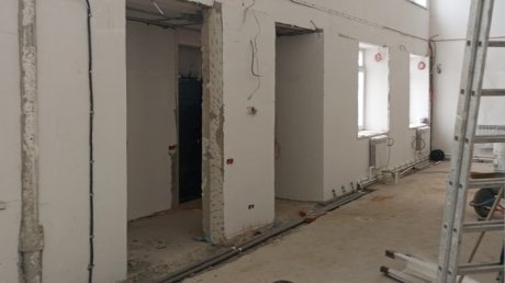 В библиотеке № 7 на Токарной идет замена коммуникаций