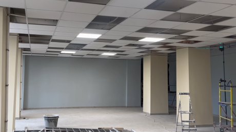 Капремонт школы в селе Канаевка близится к завершению
