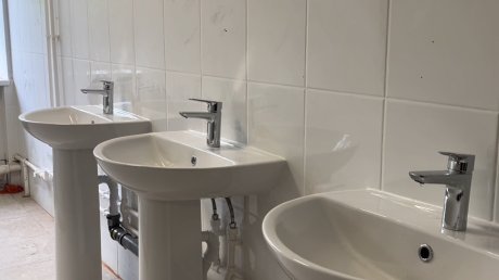 Капремонт школы в селе Канаевка близится к завершению