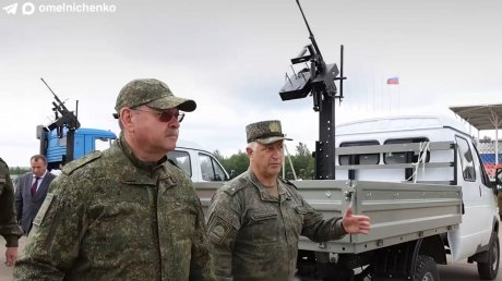 В регионе провели первый строевой смотр мобильных огневых групп