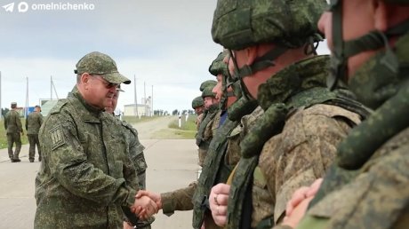 В регионе провели первый строевой смотр мобильных огневых групп