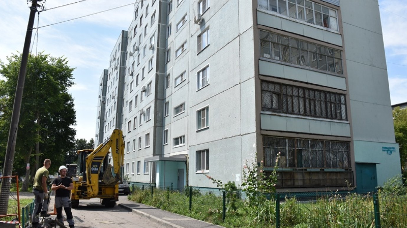 В Арбекове ремонтируют сети, на которых фиксировались утечки