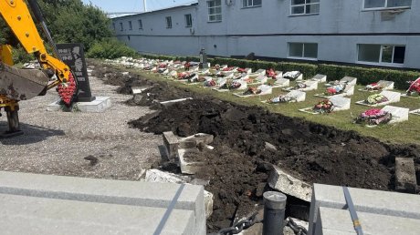 На Мироносицком кладбище идет ремонт объекта культурного наследия
