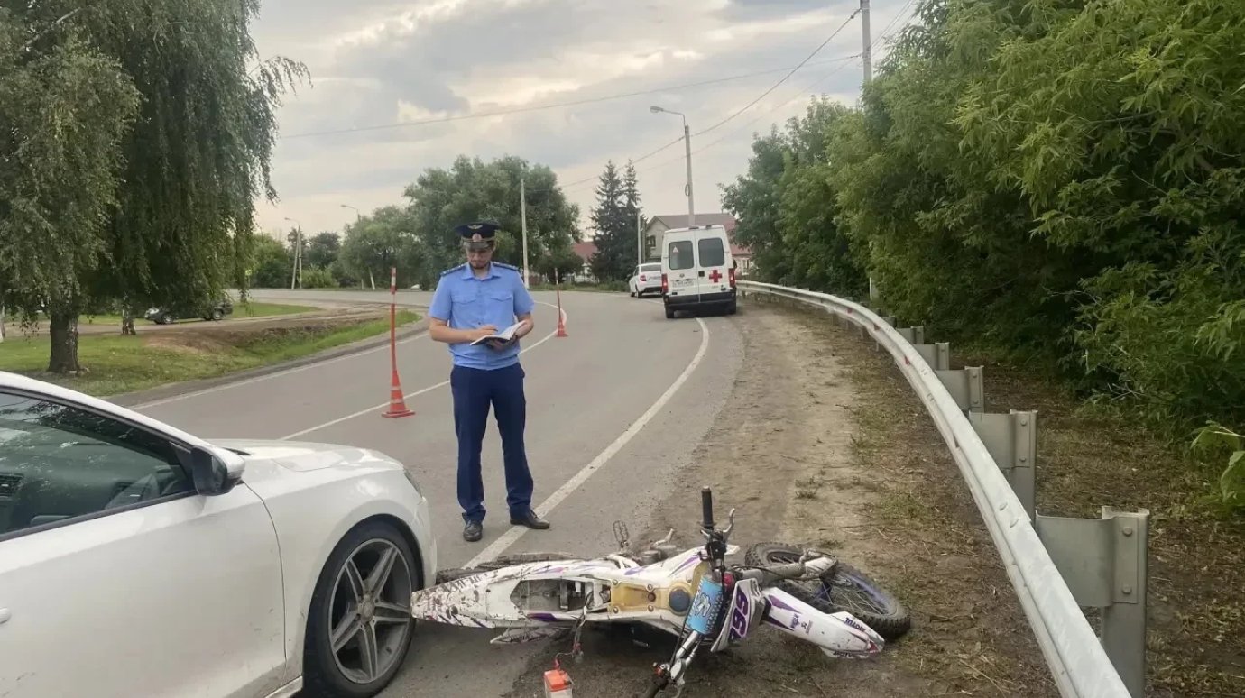 В Бессоновском районе 16-летний питбайкер погиб в ДТП