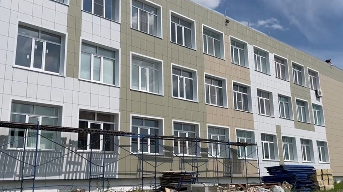 Первый этап капремонта школы в Богословке почти завершен
