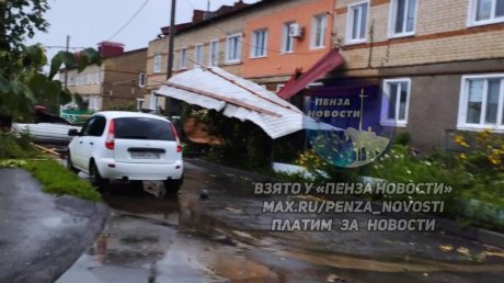 По Нижнеломовскому району пронесся ураган