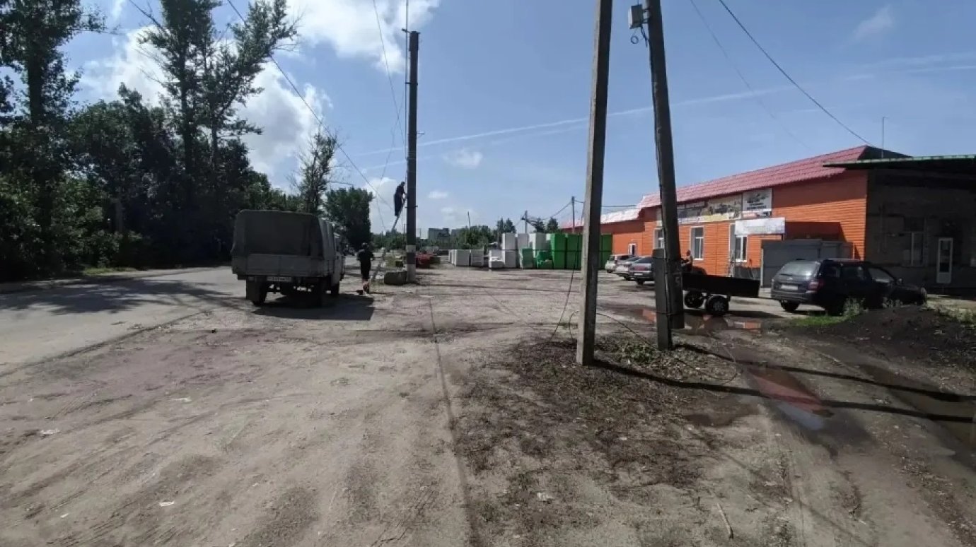 В Нижнеломовском районе устранили последствия урагана