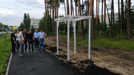 Благоустройство у храма в Заречном хотят завершить раньше срока