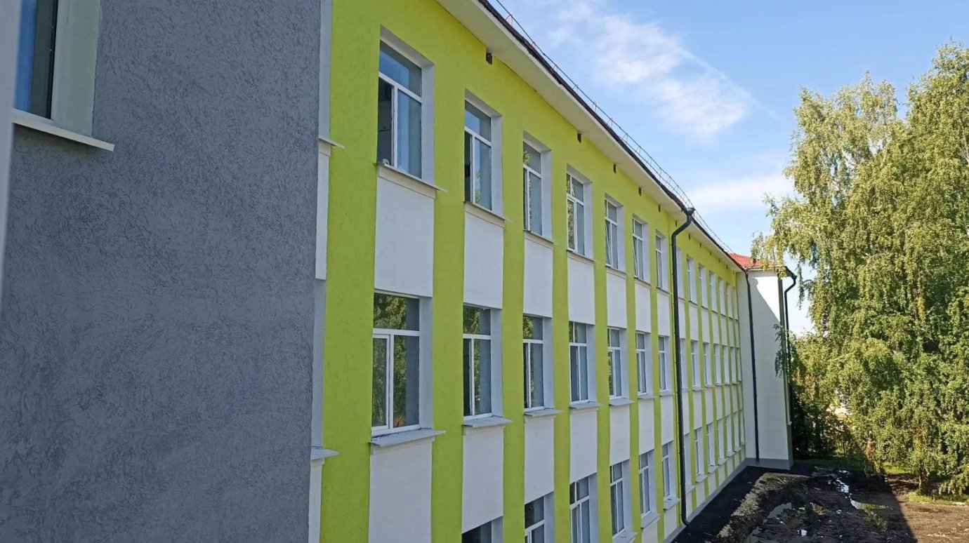 Школу в селе Кижеватово намерены сдать до 1 сентября