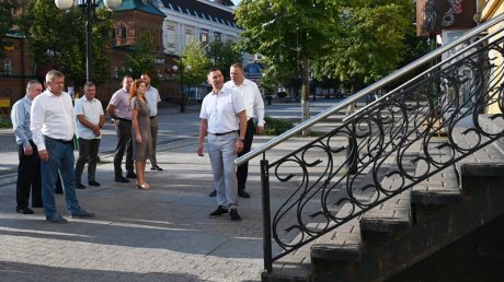 Глава Пензы проинспектировал улицу Московскую после жалоб