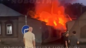 При пожаре на ул. Урицкого эвакуировали 4 человека