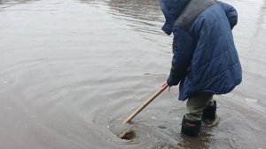 В Пензе коммунальщики борются с последствиями непогоды