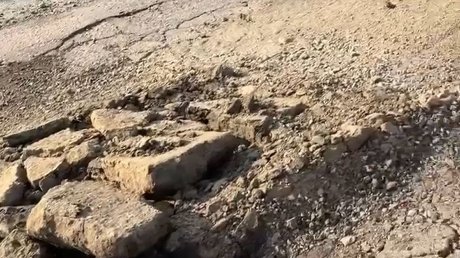 Жители села в Кузнецком районе пожаловались на убитую дорогу