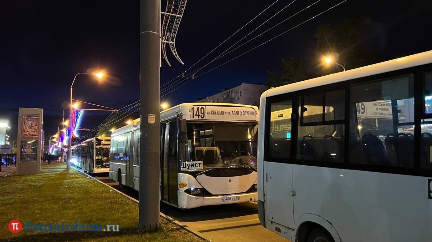 После салюта в День города пензенцев развезут по домам на автобусах