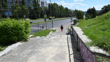 В Пензе обновят обе лестницы на улице 8 Марта