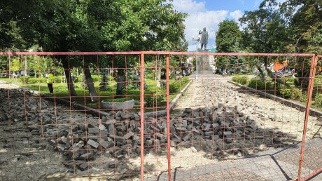 В сквере имени Белинского стартовал долгожданный ремонт