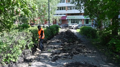 В сквере Героев-чернобыльцев в Пензе начался ремонт