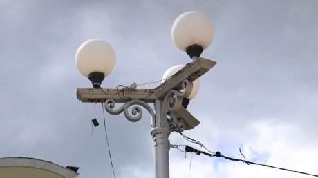 В сквере Белинского отреставрируют фонари, установленные в 1954 году