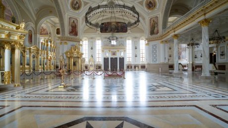 Завершена роспись Спасского кафедрального собора в Пензе