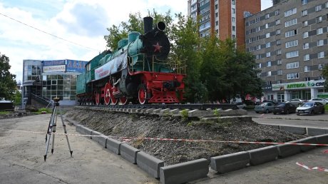 На участке у «Паровоза Су 213-89» в Пензе смонтируют освещение