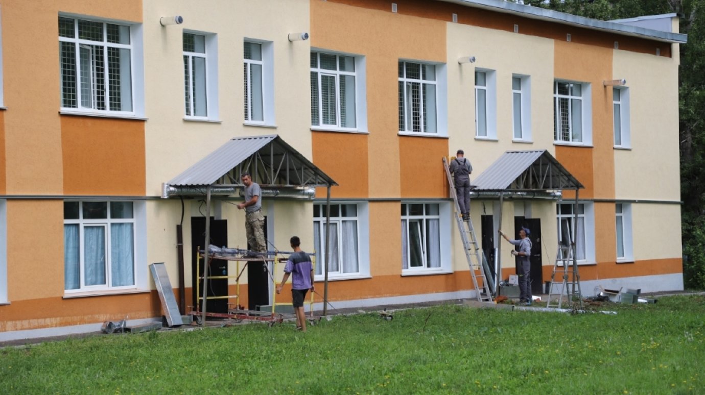 В каменской больнице идет ремонт инфекционного отделения