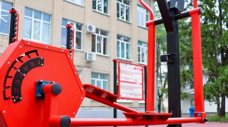 Создание площадки ГТО в Заречном почти завершено
