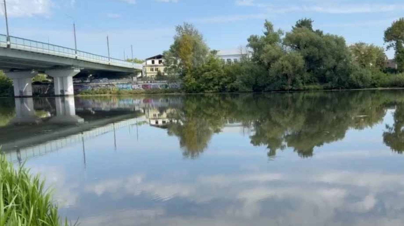Из Суры в центре Пензы достали тело пожилого мужчины