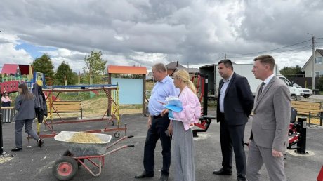 В микрорайоне Ласточкино Гнездо скоро откроют спортплощадку