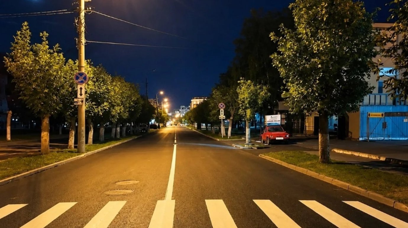 В Пензе обновили дорожную разметку на 5 улицах