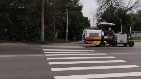 В Пензе обновили дорожную разметку на 5 улицах