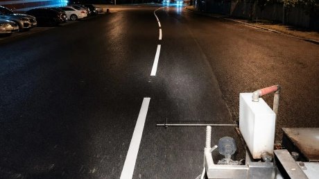 В Пензе обновили дорожную разметку на 5 улицах