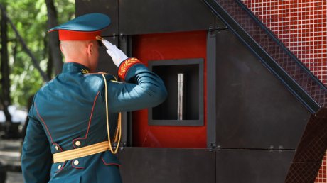 В Пензе открыли памятник полководцу Александру Невскому