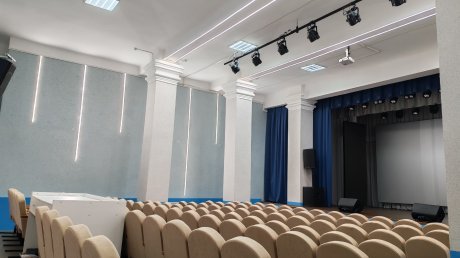 В Вадинском районе модернизировали зрительный зал дома культуры