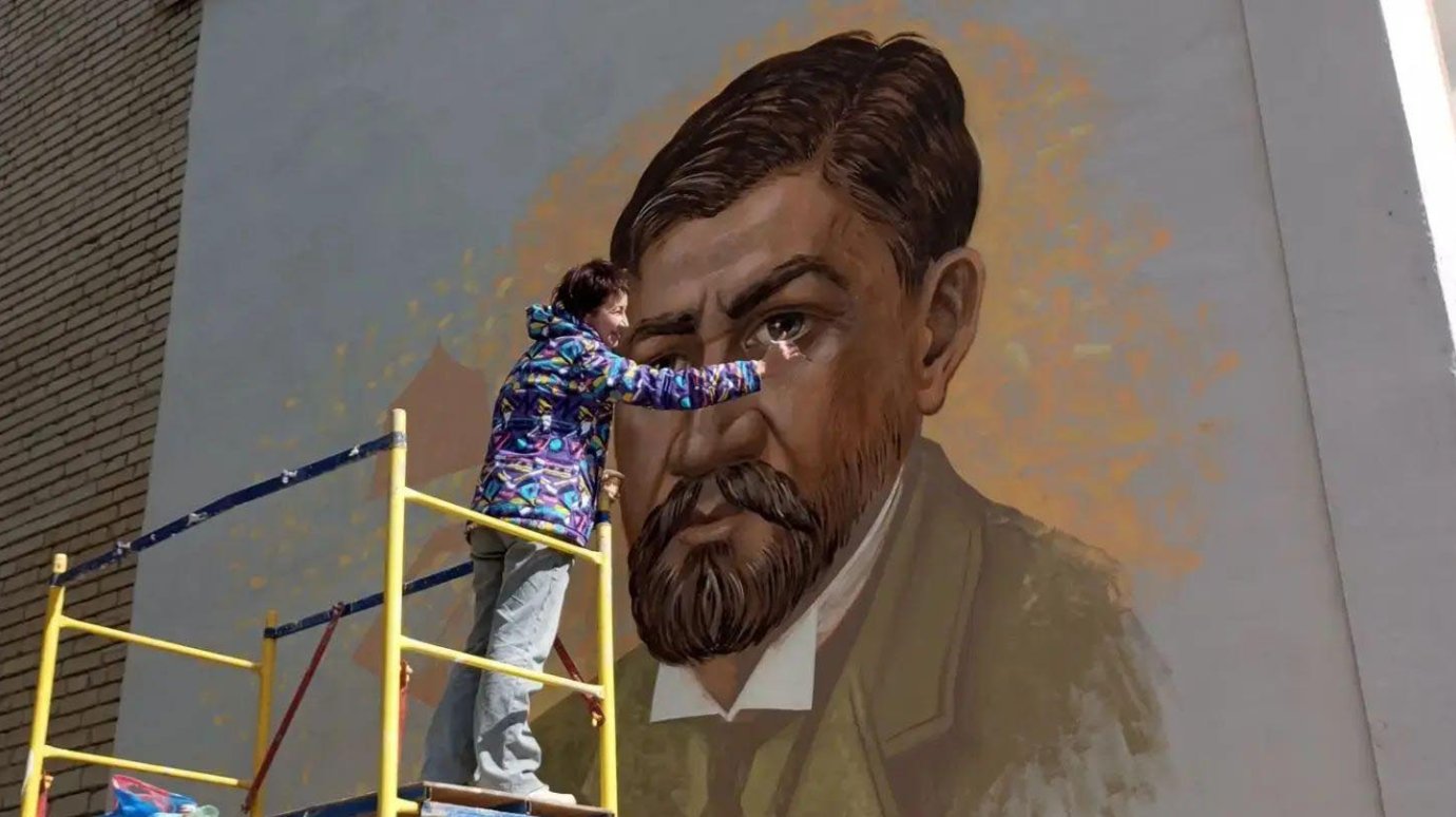 На улице Токарной в Пензе появится мурал, посвященный Куприну