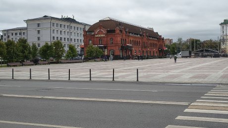Площадь Ленина в Пензе готовят к Дню города