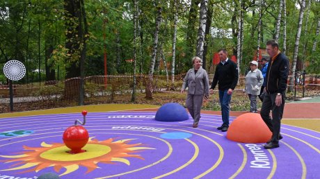 Благоустройство парка Белинского завершится к концу сентября